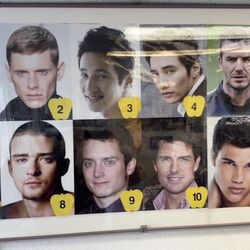 Aggie's Barber Shop - You can choose from many hair styles.