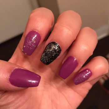Montclair Nails - And this is what they did, except the glitter over the black - Skin Care Near Me - Montclair, California Montclair Nails - And this is what they did, except the glitter over the black - Skin Care Near Me - Montclair, California