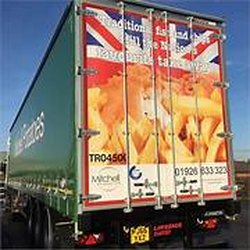 Moby Dicks Fish Bar - Mitchell Potatoes Ltd use their vans for delivering sacks of potatoes to the fish and chip shops.