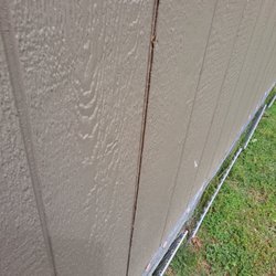 Panel is not securely bound to rest of panels.