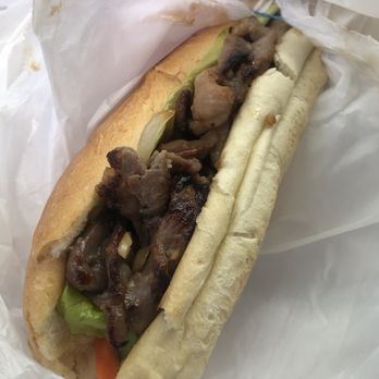 Little Saigon - Pork Bahn Mí- not on the menu but the ladies make a damn good one for me :) - Vietnamese Near Me - North Miami Beach, Florida Little Saigon - Pork Bahn Mí- not on the menu but the ladies make a damn good one for me :) - Vietnamese Near Me - North Miami Beach, Florida