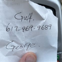 Newton Centre Gulf - Keep this number handy!