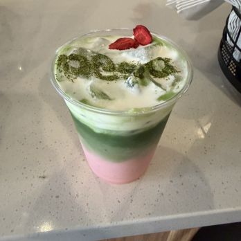 Besa - Strawberry Matcha Latte - Coffee & Tea Near Me - Santa Ana, California Besa - Strawberry Matcha Latte - Coffee & Tea Near Me - Santa Ana, California