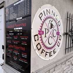 Pinned Coffee - Outside