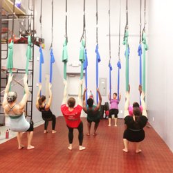 Air Born Aerial Fitness - Aerial Yoga