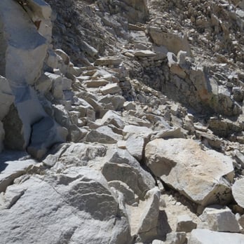 Mt. Whitney - More rocky trail you'll have to overcome after Trail Crest to the summit - Hiking Near Me - Lone Pine, California Mt. Whitney - More rocky trail you'll have to overcome after Trail Crest to the summit - Hiking Near Me - Lone Pine, California