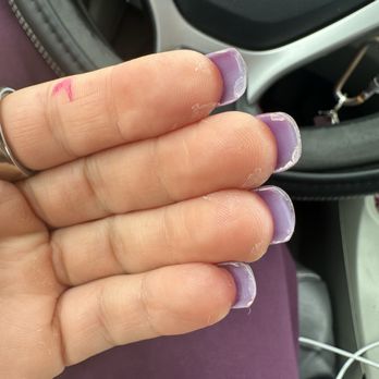 MPJ Nail Spa - Look at all the acrylic he left under my nails. An actually comically bad job. - Nail Salons Near Me - Monterey Park, California MPJ Nail Spa - Look at all the acrylic he left under my nails. An actually comically bad job. - Nail Salons Near Me - Monterey Park, California