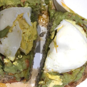 Gregorys Coffee - Spicy Avocado with "poached" egg - Coffee & Tea Near Me - New York, New York