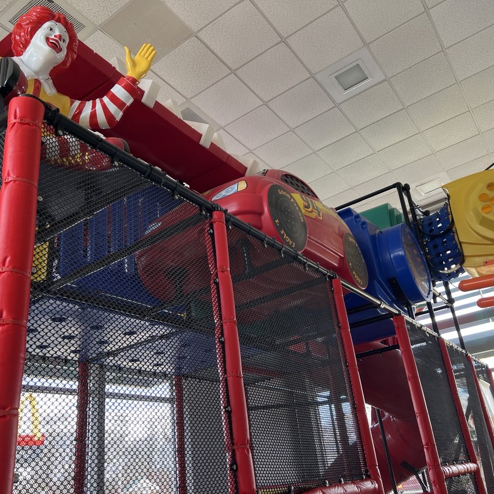 This is the Play Place at this McDonalds. This is the Play Place at this McDonalds.