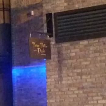 Three Dots and A Dash - Shhh...it's a secret. Enter through the alley - Asian Fusion Near Me - Chicago, Illinois Three Dots and A Dash - Shhh...it's a secret. Enter through the alley - Asian Fusion Near Me - Chicago, Illinois