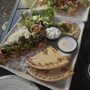 Curbside Eatery & Drinkery - Chicken kabob - New American Near Me - La Mesa, California