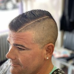 Good Fellas Barber Shop - Hard part-Comb over