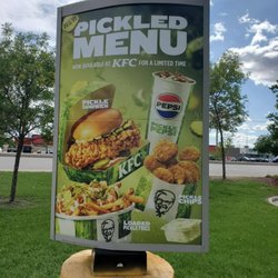 KFC - Picked menu