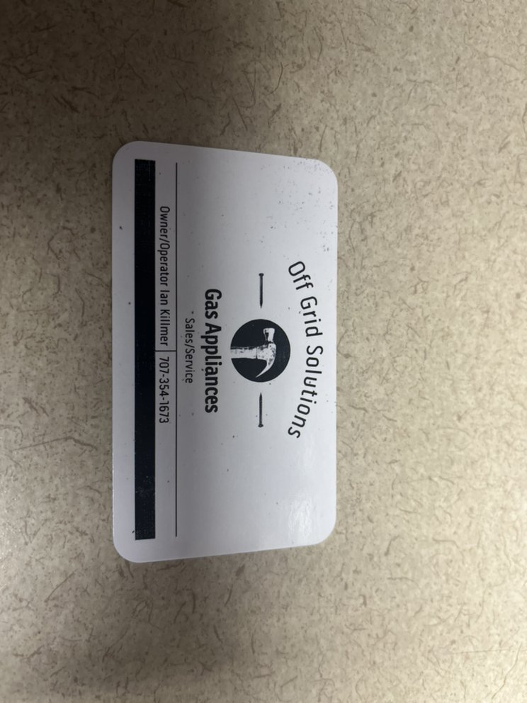 OFF GRID SOLUTIONS Willits, California Appliances & Repair Phone