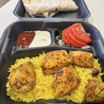 Lavash Bar b que - Chicken plate - Mediterranean Near Me - Sunland, California