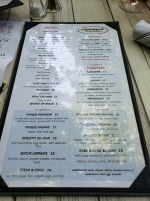 Menu photo 7 Sidewalk Bistro Piermont, NY
