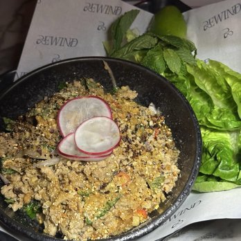 Rewind - Chicken larb - Karaoke Near Me - Long Island City, New York Rewind - Chicken larb - Karaoke Near Me - Long Island City, New York