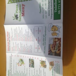Pizzeria Americana - Sallad har de också.