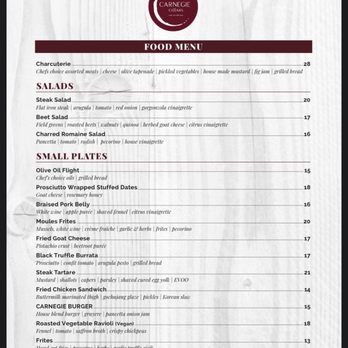 Carnegie Cellars Wine Bar and Kitchen - Food menu - New American Near Me - Rochester, New York Carnegie Cellars Wine Bar and Kitchen - Food menu - New American Near Me - Rochester, New York