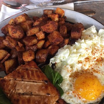 Egg Mann and Earl - Salmon, grilled potatoes, egg. - Breakfast & Brunch Near Me - Boise, Idaho Egg Mann and Earl - Salmon, grilled potatoes, egg. - Breakfast & Brunch Near Me - Boise, Idaho