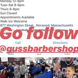 Gus's Barbershop - Customers shout out our barbershop on Instagram