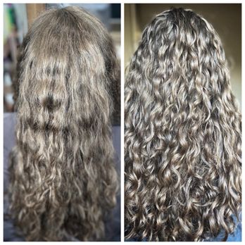 Christi Himiob - Before and after a curly hair appointment with Christi. - Hair Stylists Near Me - Billings, Montana Christi Himiob - Before and after a curly hair appointment with Christi. - Hair Stylists Near Me - Billings, Montana
