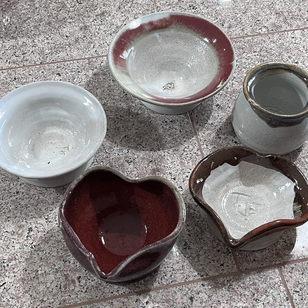 Desert Dragon Pottery - My pottery after 3 sessions and glazing - Arts & Crafts Near Me - Phoenix, Arizona