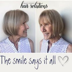 Main Street Hair Solutions & Wigs- Woodbury - Can you believe she's wearing a topper?