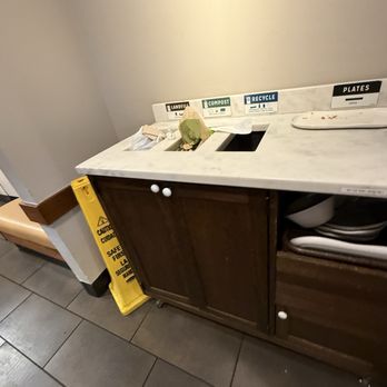 Panera Bread - Overflowing trash bins - Sandwiches Near Me - Walnut, California