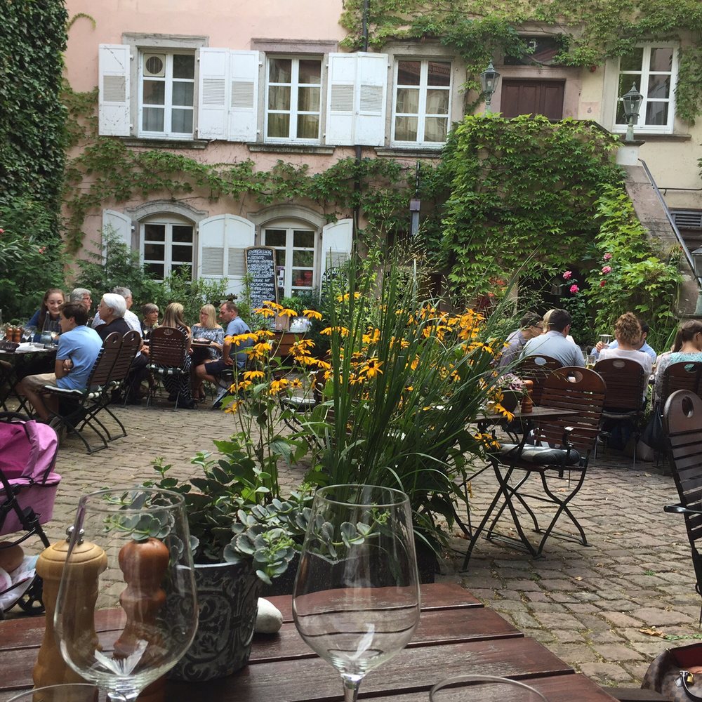 Weinstube im Baldreit - Courtyard area. - German Near Me - Baden-Baden, BW