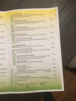 Menu photo 6 Tropical Grille Greenville, SC Menu photo 6 Tropical Grille Greenville, SC