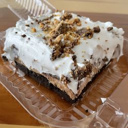 Peanut butter lasagna