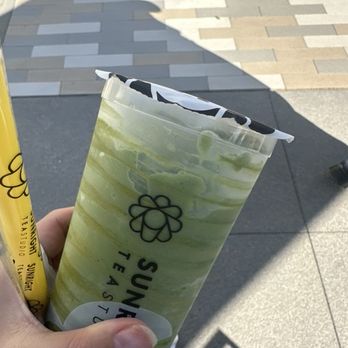 Sunright Tea Studio - Eastvale - Matcha Frostie - Bubble Tea Near Me - Eastvale, California