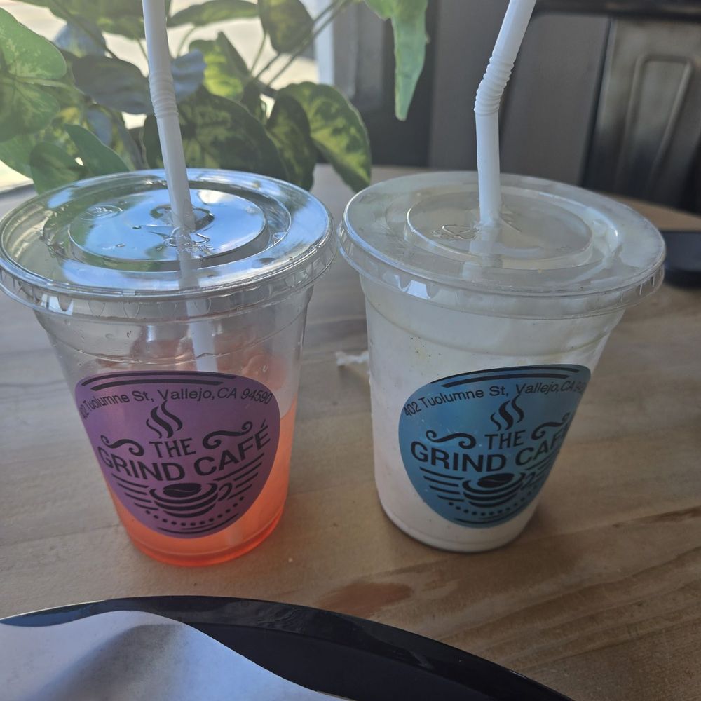 The Grind Cafe - Banana Cream Freeze and Grind Sunrise! - Coffee & Tea Near Me - Vallejo, California The Grind Cafe - Banana Cream Freeze and Grind Sunrise! - Coffee & Tea Near Me - Vallejo, California