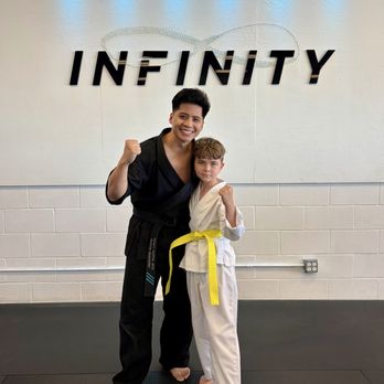 Infinity Martial Arts - Ivan earning his solids yellow belt! - Karate Near Me - San Jose, California Infinity Martial Arts - Ivan earning his solids yellow belt! - Karate Near Me - San Jose, California