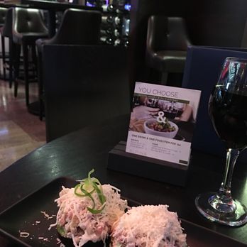 Alpina Lounge - Stuffed BLT Avocado - smoked bacon, iceberg lettuce, tomato, croutons, buttermilk dressing 3.5/5. - Lounges Near Me - Burnaby, British Columbia