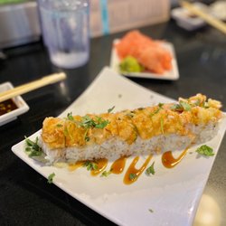 Trapper's Sushi - Tis' the Salmon - highly recommend!