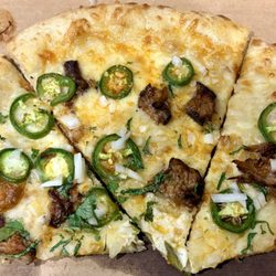 Pizza Mind - Birria pizza received.