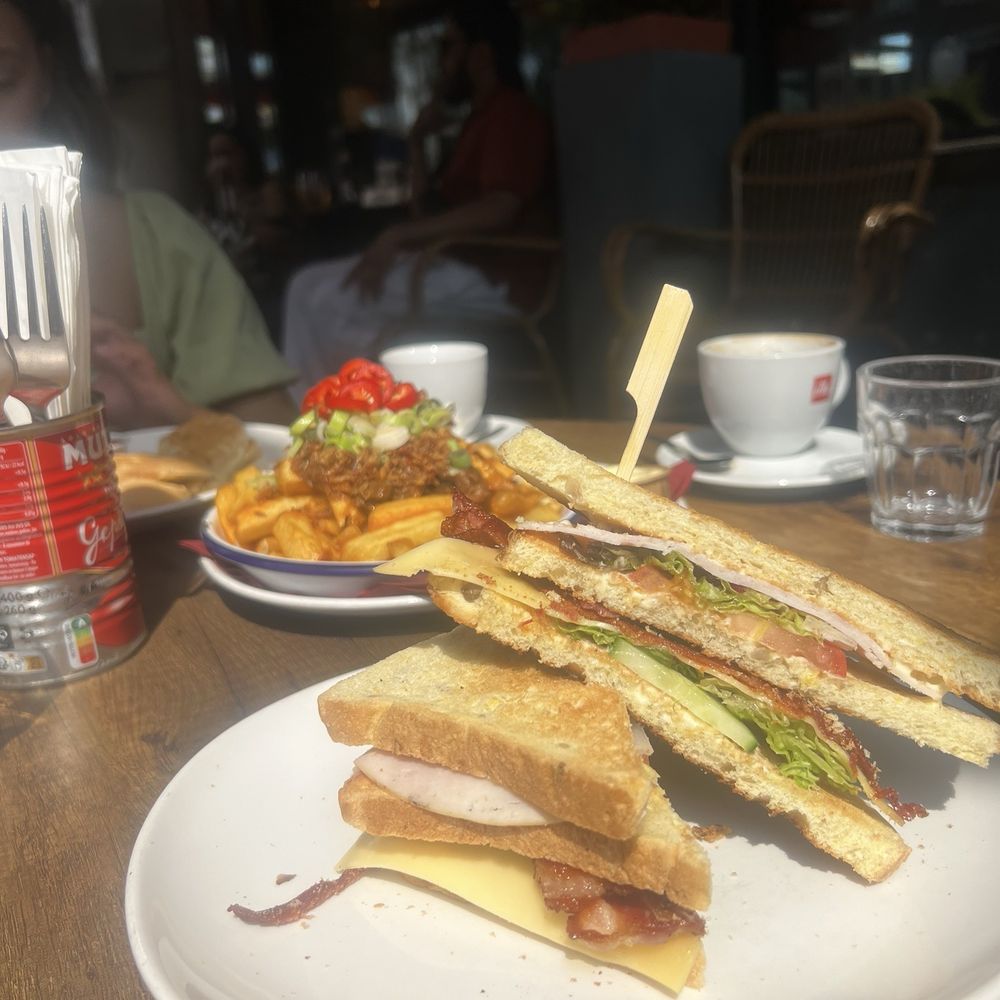 Cafe Restauranr Orff - Club sandwich and Rendang fries - Cafes Near Me - Amsterdam, New Hampshire Cafe Restauranr Orff - Club sandwich and Rendang fries - Cafes Near Me - Amsterdam, New Hampshire