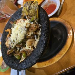 La Hacienda - Dayton - Shrimp, beef, chicken, Yup all 3