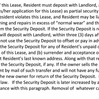 Sol at West Village - Screenshot of the lease I signed - Apartments Near Me - Davis, California