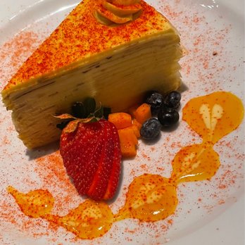 Herringbone Waikiki - Li Hing Mango Crepe Cake - Seafood Near Me - Honolulu, Hawaii