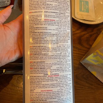 49th State Brewing - Anchorage - Beer menu - Breweries Near Me - Anchorage, Alaska