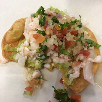 Mi Rinconcito Mexicano - Ceviche Tostada! DELICIOUS!! - Tacos Near Me - Miami, Florida Mi Rinconcito Mexicano - Ceviche Tostada! DELICIOUS!! - Tacos Near Me - Miami, Florida