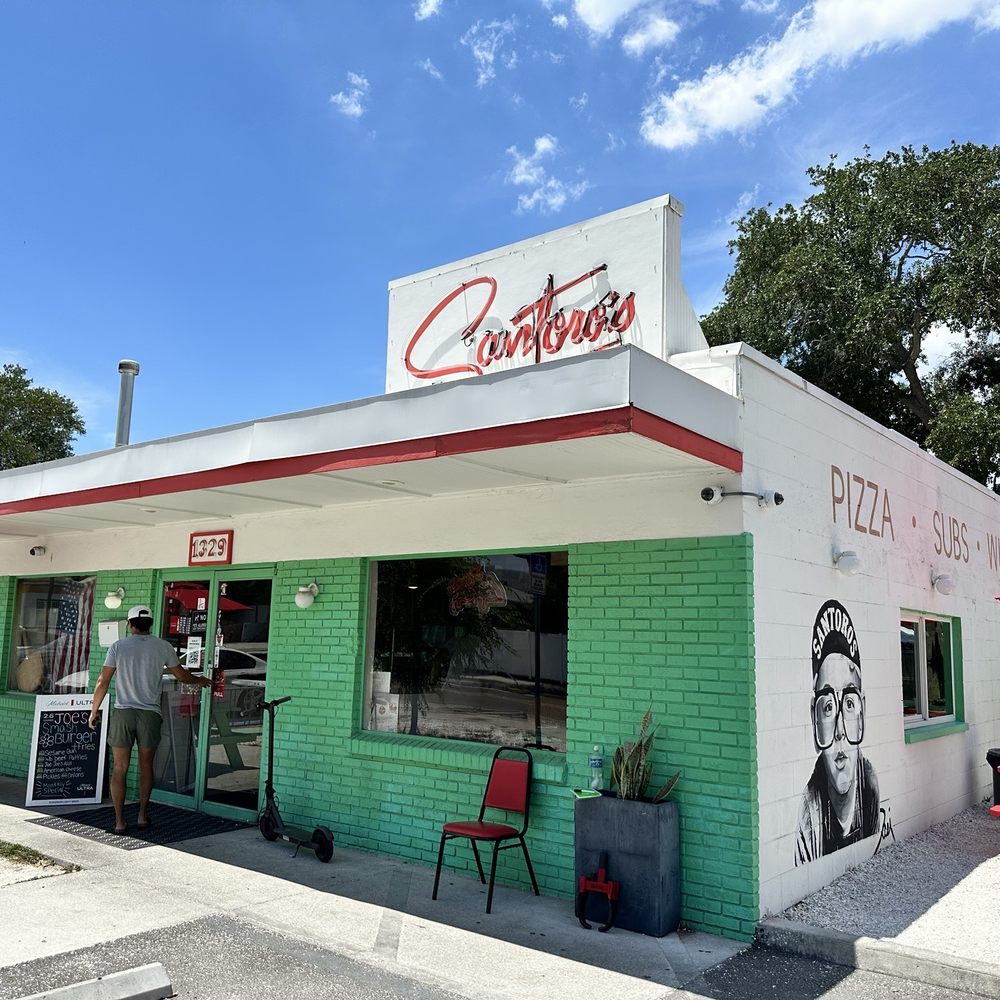 Santoro's Pizzeria - Exterior - Pizza Near Me - Tampa, Florida Santoro's Pizzeria - Exterior - Pizza Near Me - Tampa, Florida