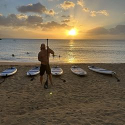 Rainbow Watersports - Night time paddle board