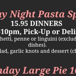 Large Pie with 12 Garlic Knots & 2 Liter Soda Tuesday Night Special