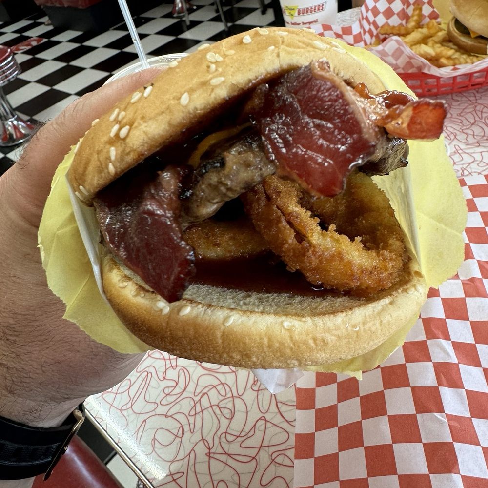 Triangle Drive In Burgers - Burgers Near Me - Clovis, California