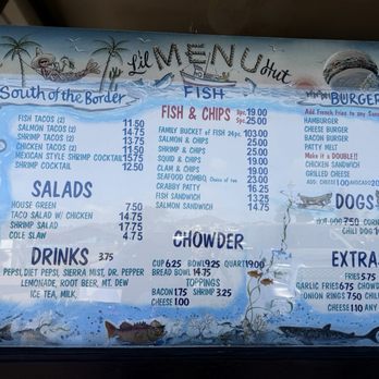 Lil Hut - The Menu - Seafood Near Me - Morro Bay, California Lil Hut - The Menu - Seafood Near Me - Morro Bay, California
