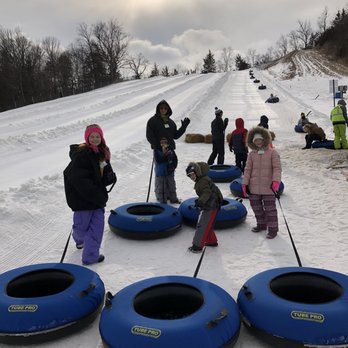 Seven Oaks Recreation - About to hop on the lift - Ski Resorts Near Me - Boone, Iowa